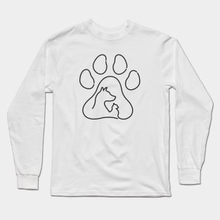 Animal lover. Long Sleeve T-Shirt